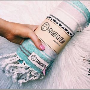 Sand cloud mint Baja towel